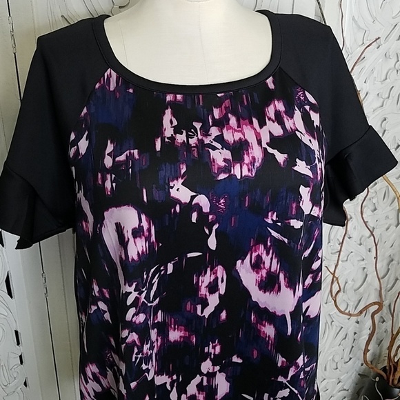 Lane Bryant Scuba Raglan Active Top 18 - Picture 6 of 9